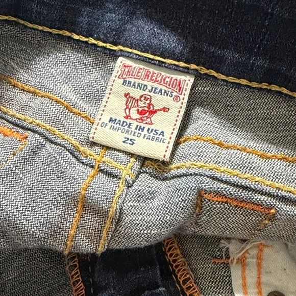 True Religion Women's Boot Cut Jeans - Dark Blue - Picture 6 of 8